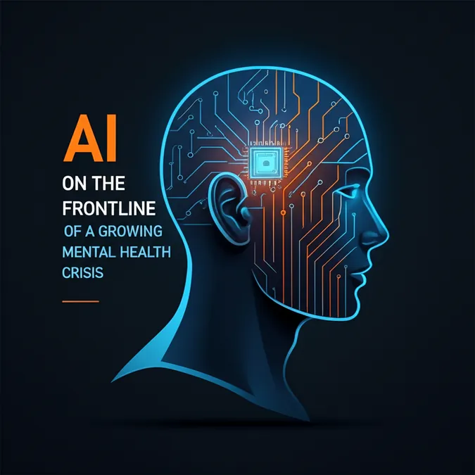 AI On The Frontline Of A Growing Mental Health Crisis