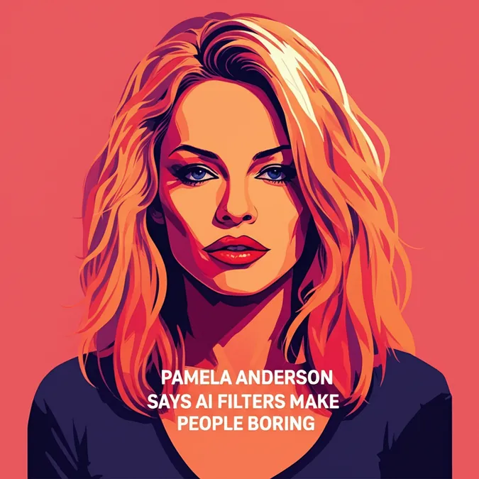 Pamela Anderson Says AI Filters Make People Boring