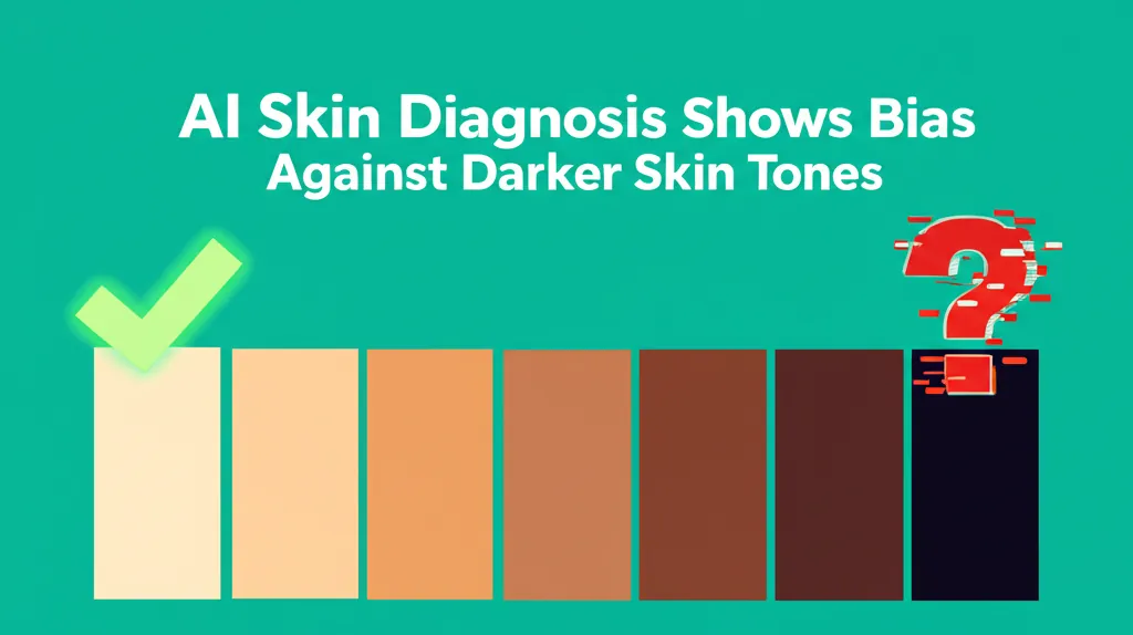 AI Skin Diagnosis Shows Bias Against Darker Skin Tones