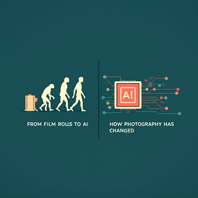 From Film Rolls to AI How Photography Has Changed