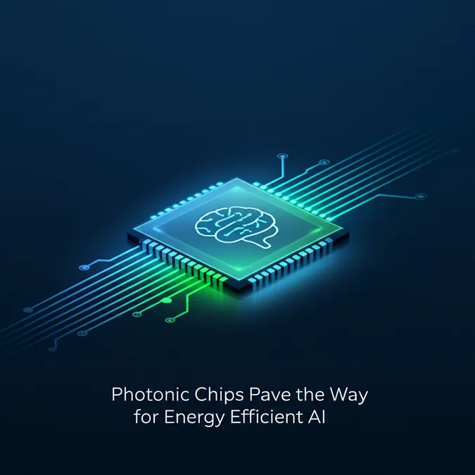 Photonic Chips Pave the Way for Energy Efficient AI