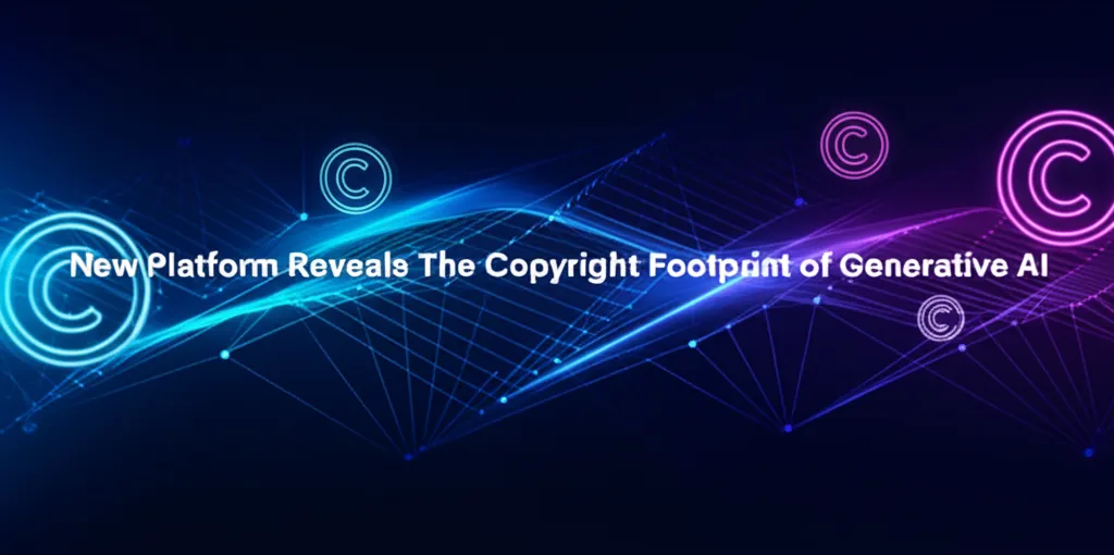 New Platform Reveals The Copyright Footprint of Generative AI