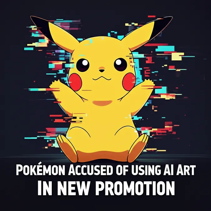 Pokemon Accused Of Using AI Art In New Promotion