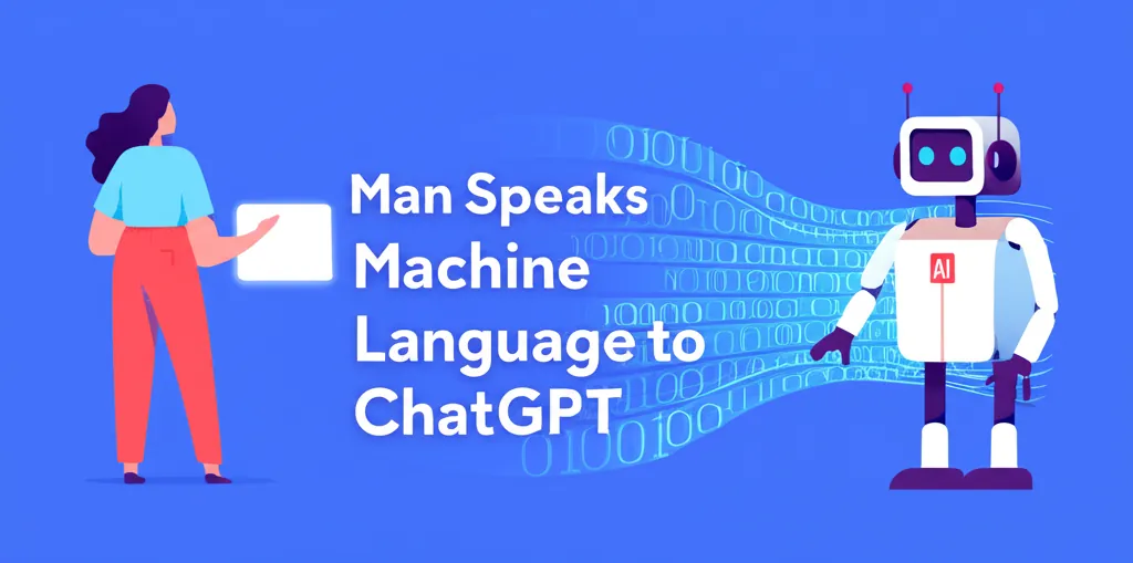 Man Speaks Machine Language To ChatGPT