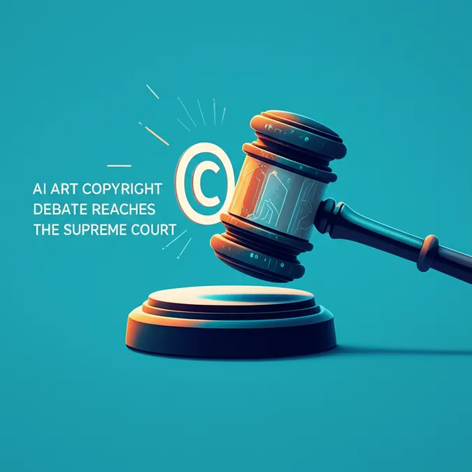 AI Art Copyright Debate Reaches The Supreme Court