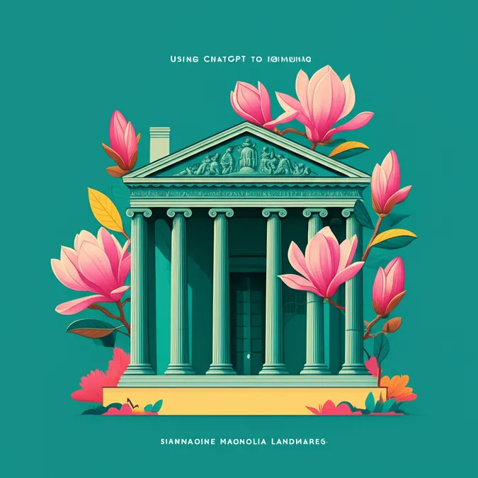Using ChatGPT to Reimagine Magnolia Landmarks