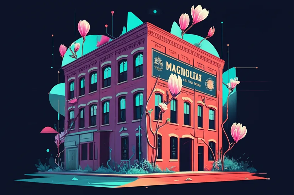AI Reimagines Magnolias Abandoned Home Ice Company
