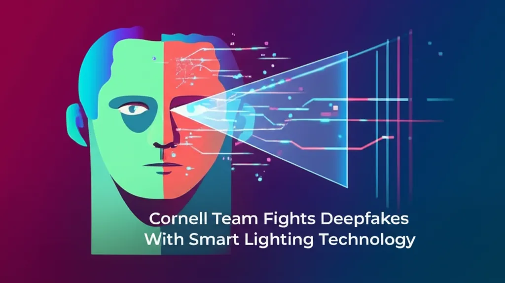 Cornell Team Fights Deepfakes With Smart Lighting Technology