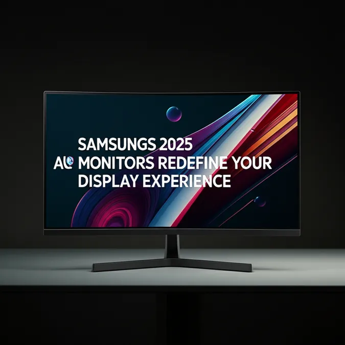 Samsungs 2025 AI Monitors Redefine Your Display Experience
