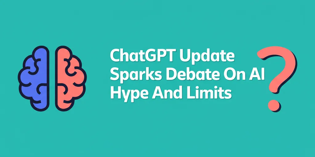 ChatGPT Update Sparks Debate On AI Hype And Limits