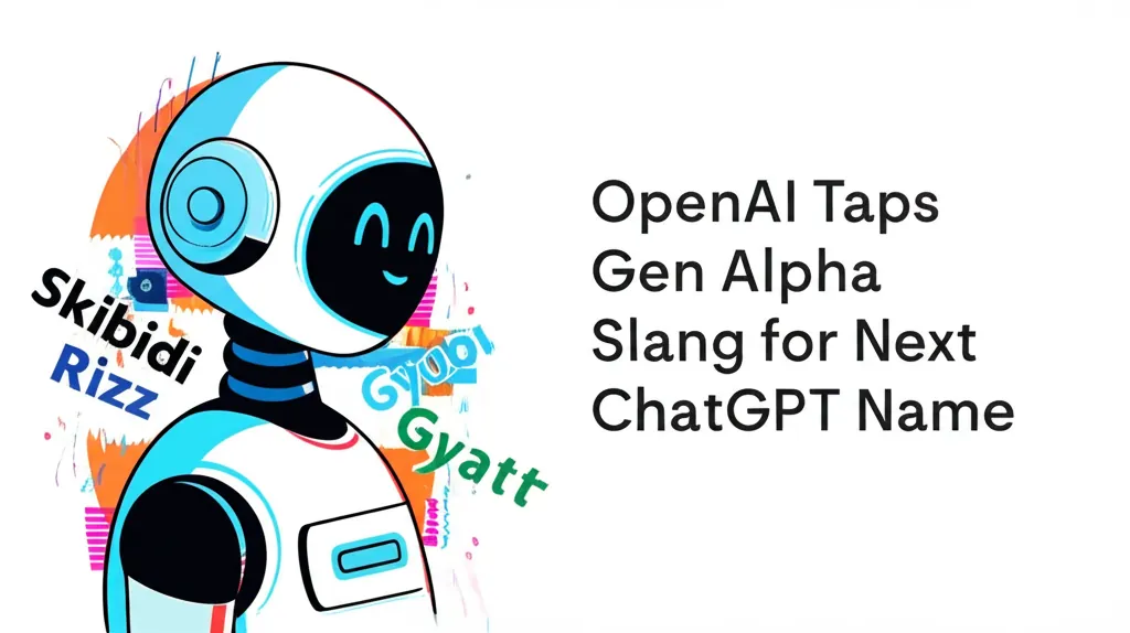 OpenAI Taps Gen Alpha Slang for Next ChatGPT Name