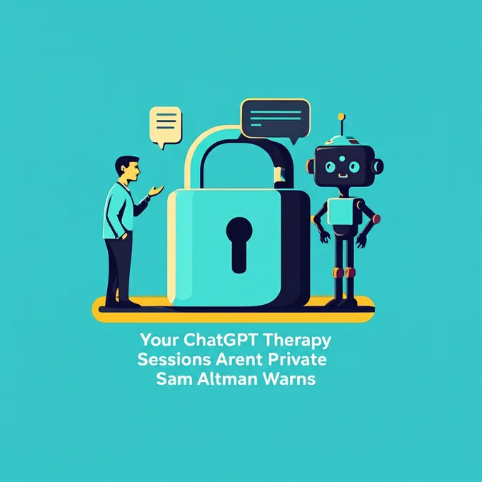 Your ChatGPT Therapy Sessions Arent Private Sam Altman Warns