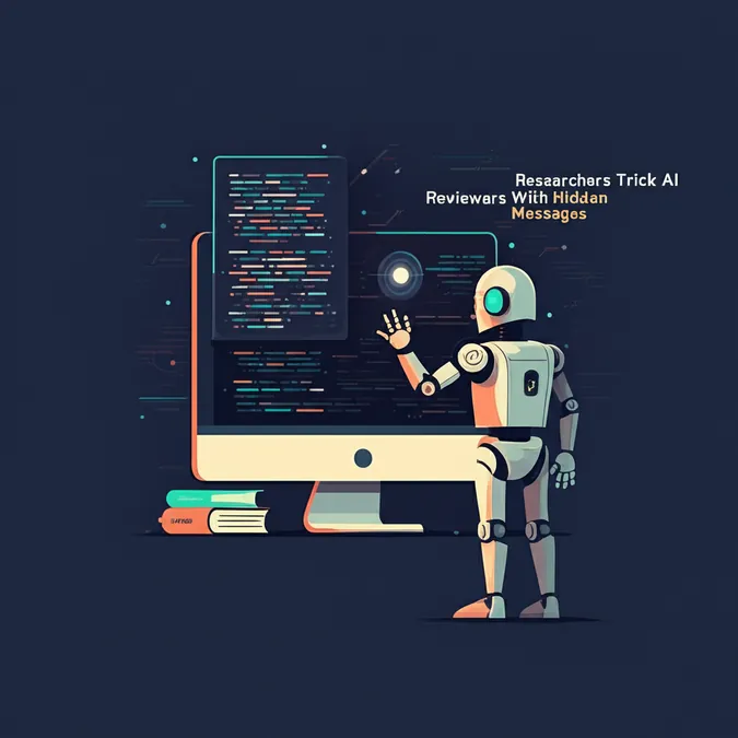 Researchers Trick AI Reviewers With Hidden Messages