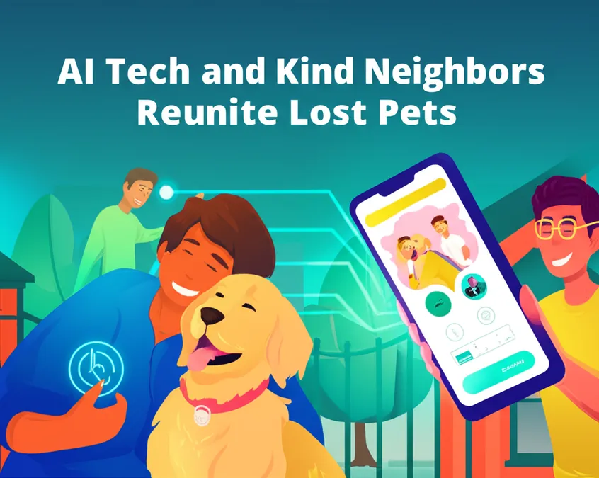 AI Tech and Kind Neighbors Reunite Lost Pets