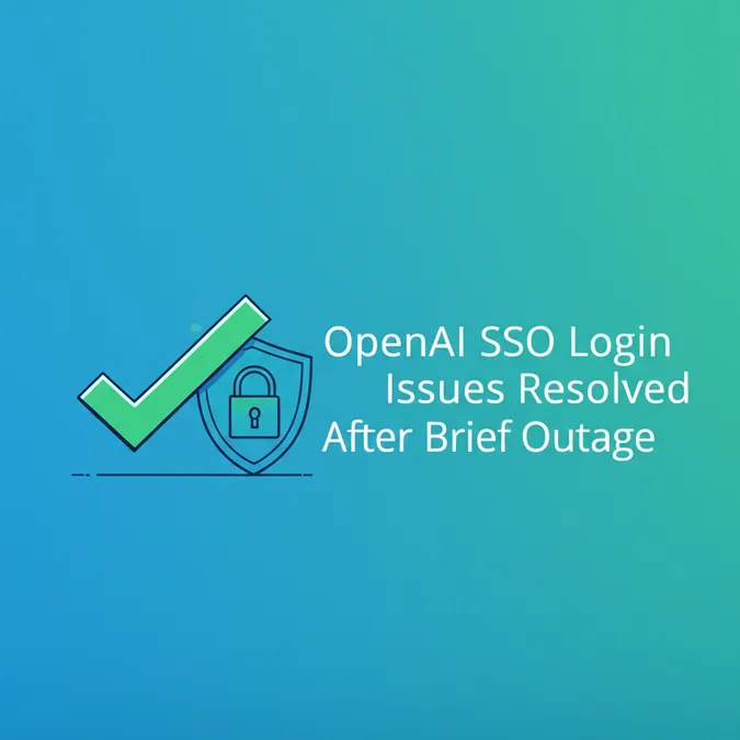 OpenAI SSO Login Issues Resolved After Brief Outage
