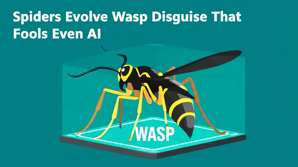 Spiders Evolve Wasp Disguise That Fools Even AI