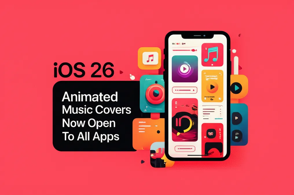 iOS 26 Animated Music Covers Now Open To All Apps
