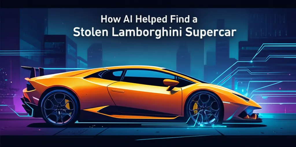 How AI Helped Find a Stolen Lamborghini Supercar