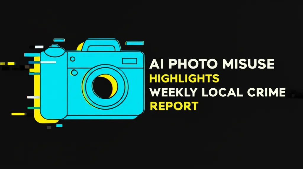 AI Photo Misuse Highlights Weekly Local Crime Report