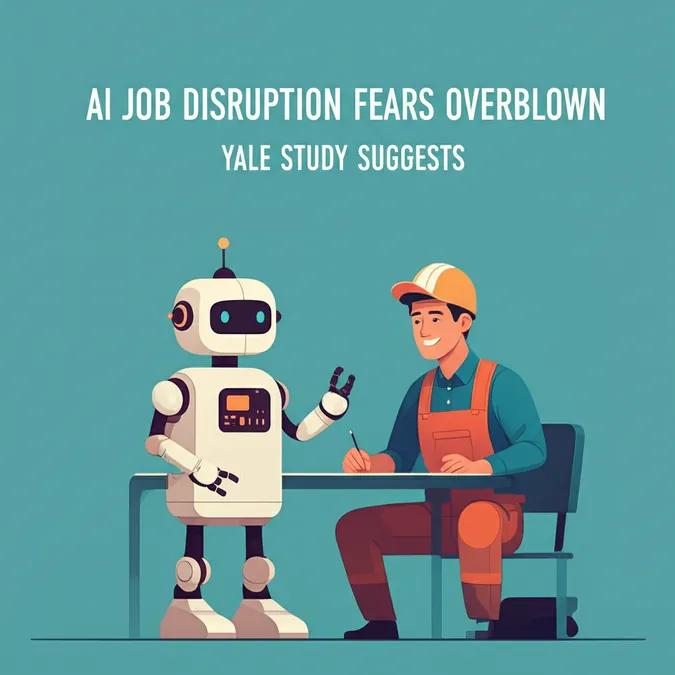AI Job Disruption Fears Overblown Yale Study Suggests