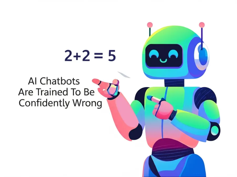 AI Chatbots Are Trained To Be Confidently Wrong