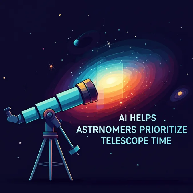 AI Helps Astronomers Prioritize Telescope Time