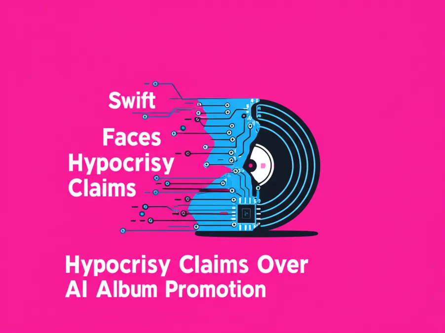 Swift Faces Hypocrisy Claims Over AI Album Promotion