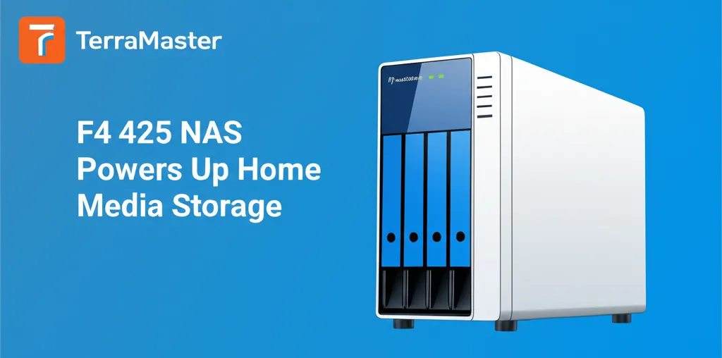 TerraMaster F4 425 NAS Powers Up Home Media Storage