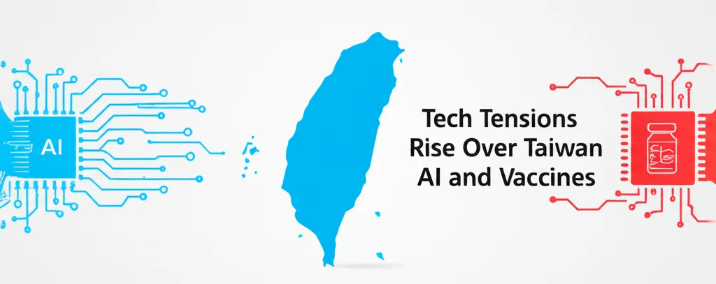 Tech Tensions Rise Over Taiwan AI and Vaccines
