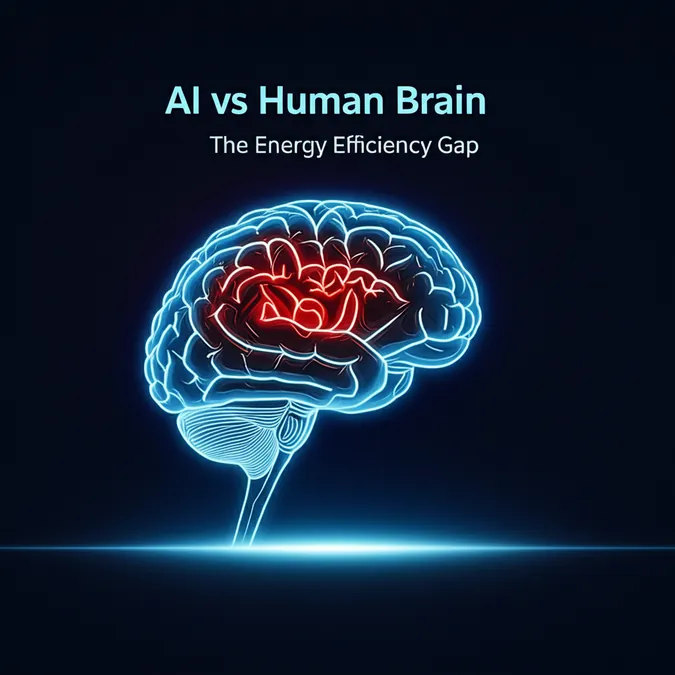 AI vs Human Brain The Energy Efficiency Gap