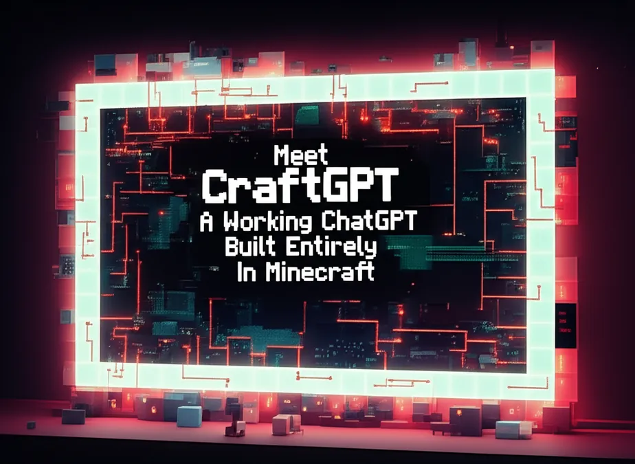 Meet CraftGPT A Working ChatGPT Built Entirely In Minecraft