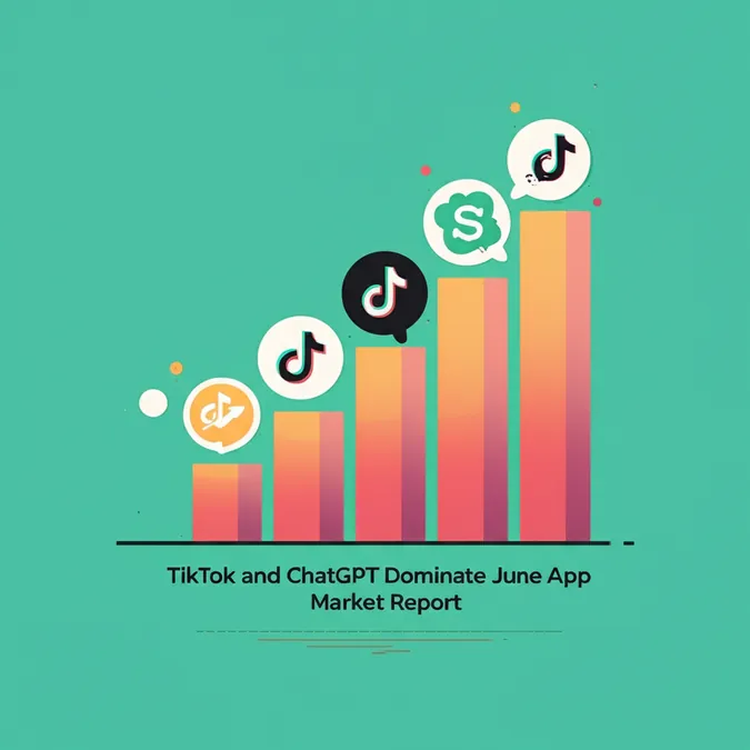 TikTok and ChatGPT Dominate June App Market Report