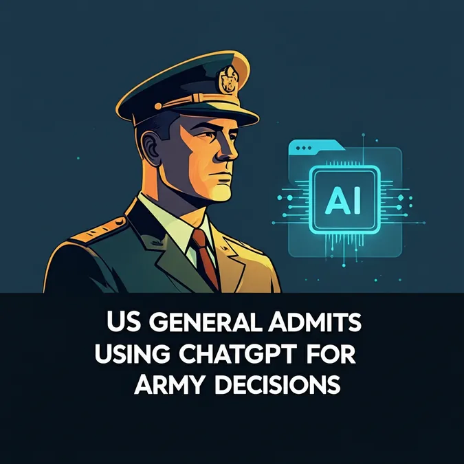 US General Admits Using ChatGPT For Army Decisions