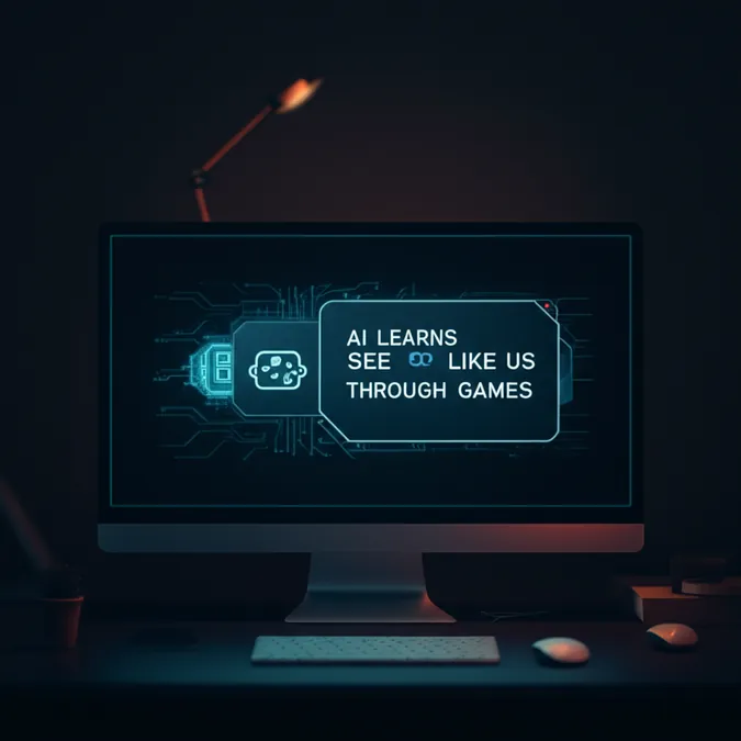 AI Learns To See Like Us Through Games