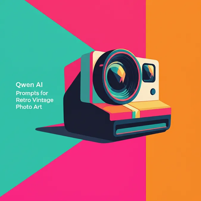 Qwen AI Prompts for Retro Vintage Photo Art