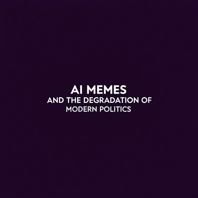 AI Memes And The Degradation Of Modern Politics