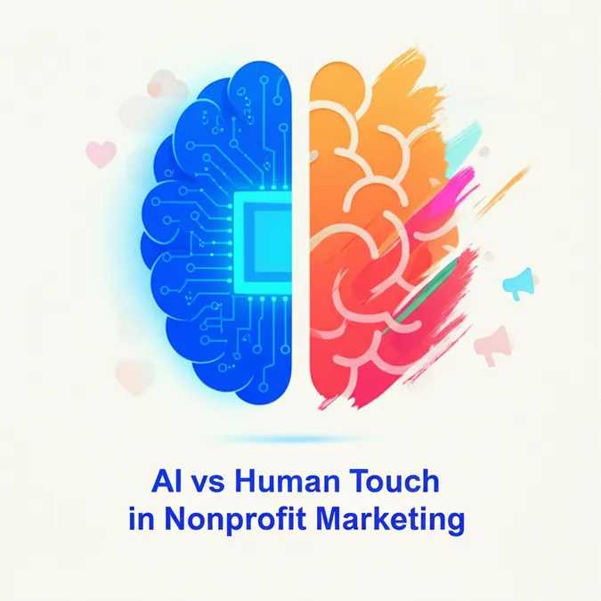 AI vs Human Touch in Nonprofit Marketing