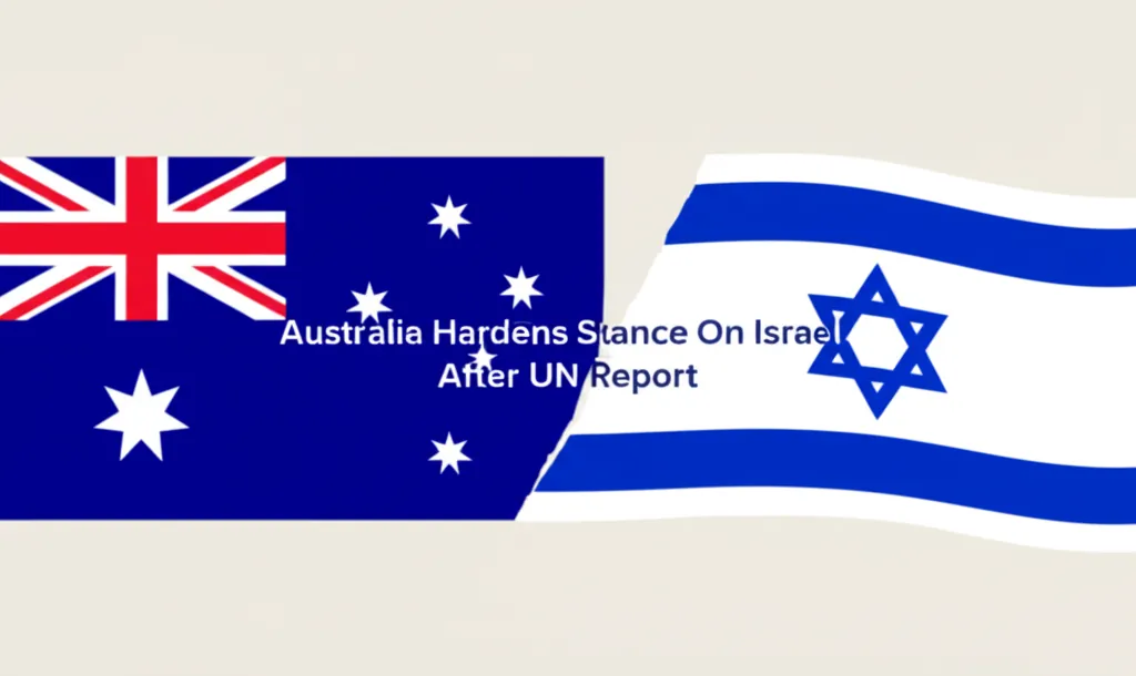 Australia Hardens Stance On Israel After UN Report