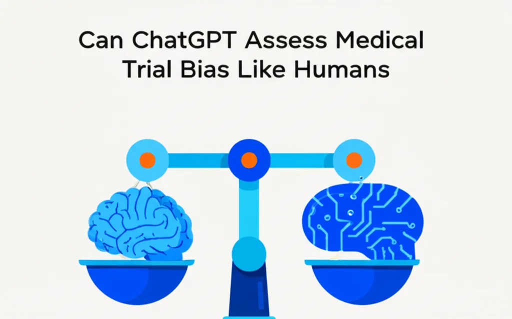 Can ChatGPT Assess Medical Trial Bias Like Humans