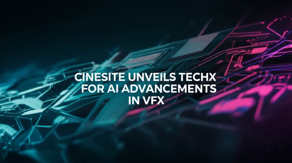 Cinesite Unveils TechX For AI Advancements In VFX