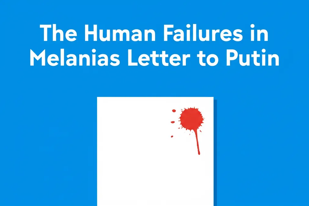 The Human Failures in Melanias Letter to Putin