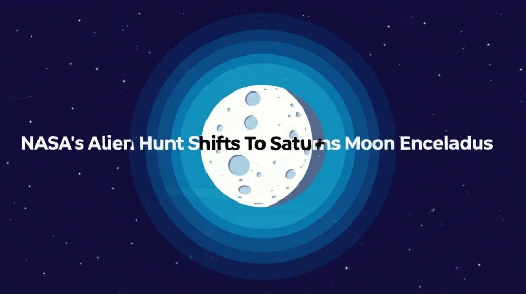 NASAs Alien Hunt Shifts To Saturns Moon Enceladus