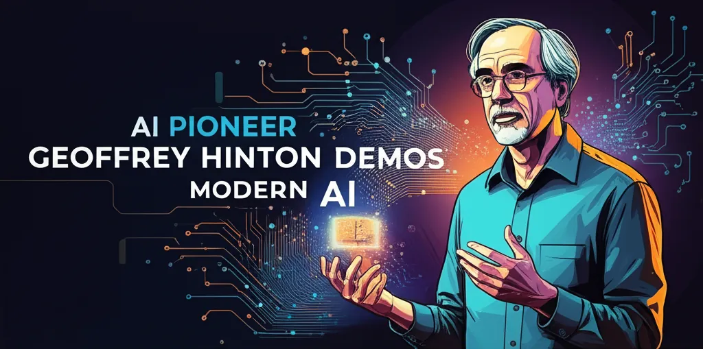 AI Pioneer Geoffrey Hinton Demos Modern AI