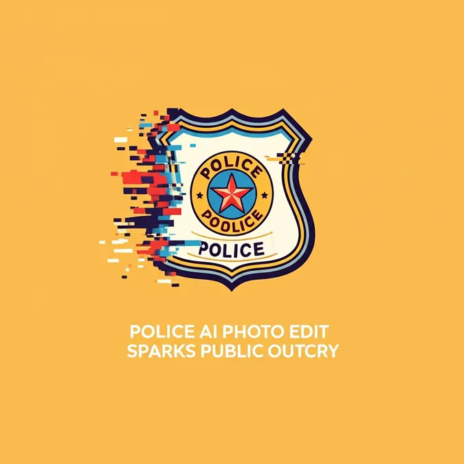Police AI Photo Edit Sparks Public Outcry