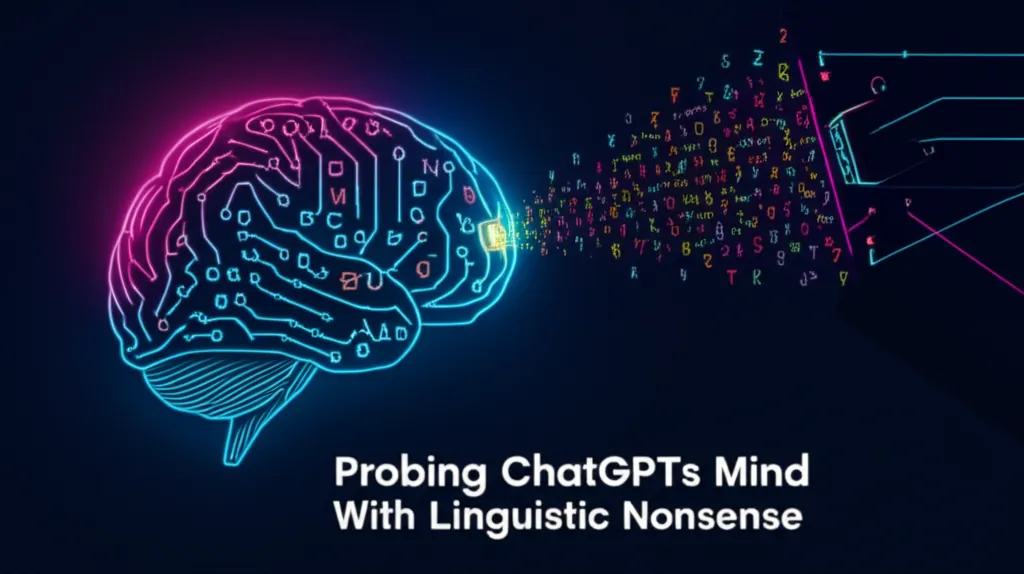 Probing ChatGPTs Mind With Linguistic Nonsense