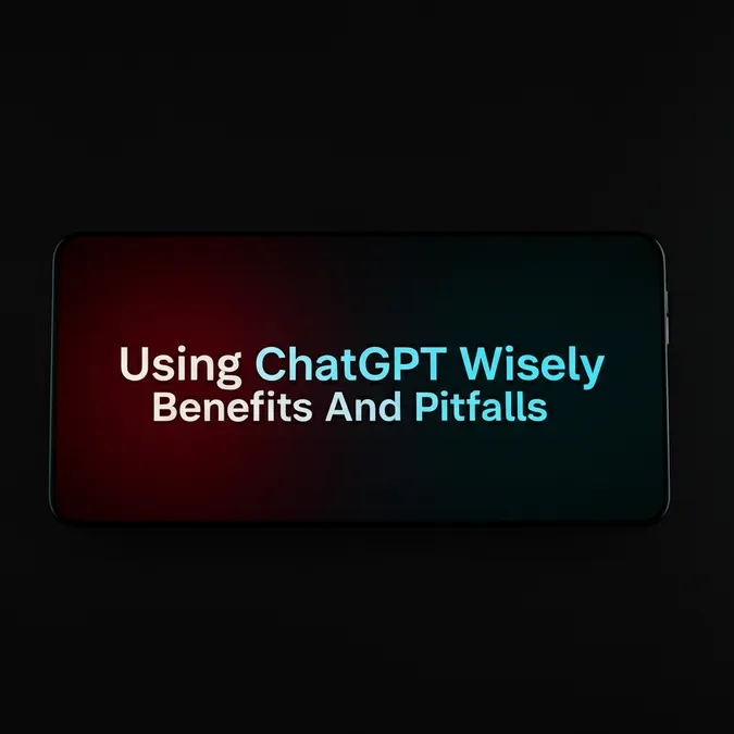 Using ChatGPT Wisely Benefits And Pitfalls