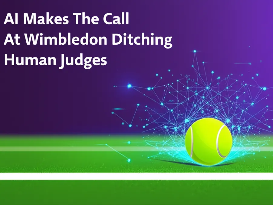 AI Makes The Call At Wimbledon Ditching Human Judges