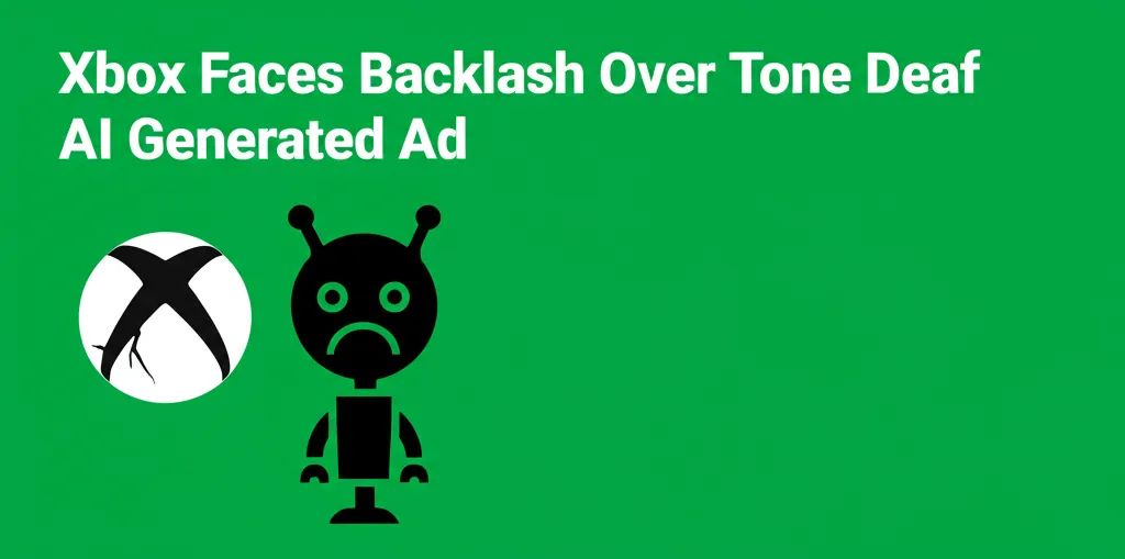 Xbox Faces Backlash Over Tone Deaf AI Generated Ad