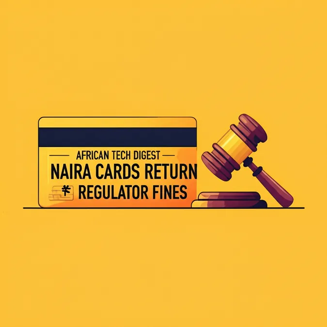African Tech Digest Naira Cards Return and Regulator Fines